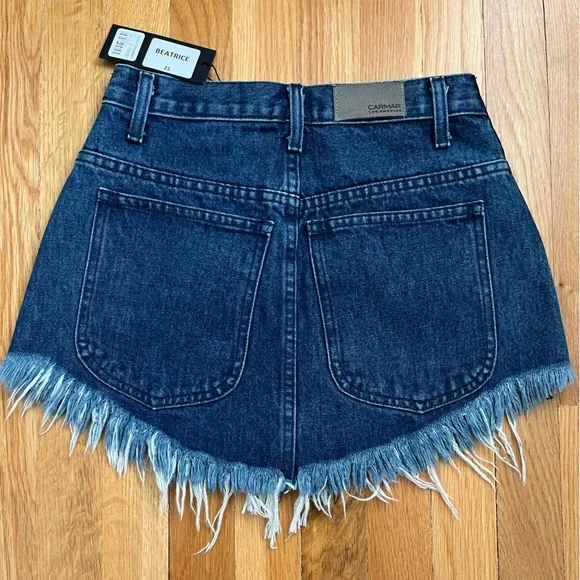 NWT Carmar Beatrice Denim Skirt Size 25 - Picture 6 of 6